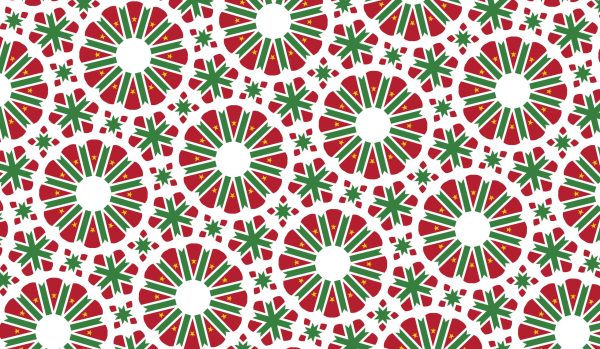 Surinaamse patroon katoen Patroon Su - 1-8